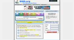 Desktop Screenshot of bibs.org